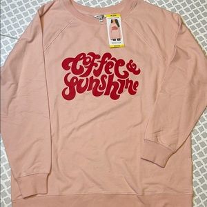 Wildfox Statement Sweatshirt Pink Medium